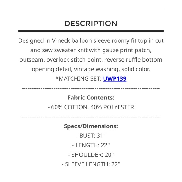 Final Sale! 13 💕 POL Floral  Patchwork Top - Picture 7 of 7